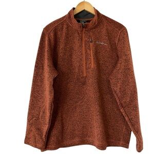 Men’s Eddie Bauer Quarter Zip Pullover Size XL